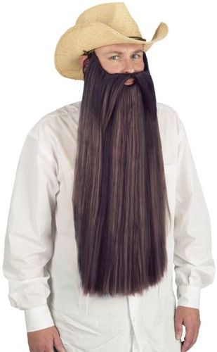 Beard w/Mustache Brown