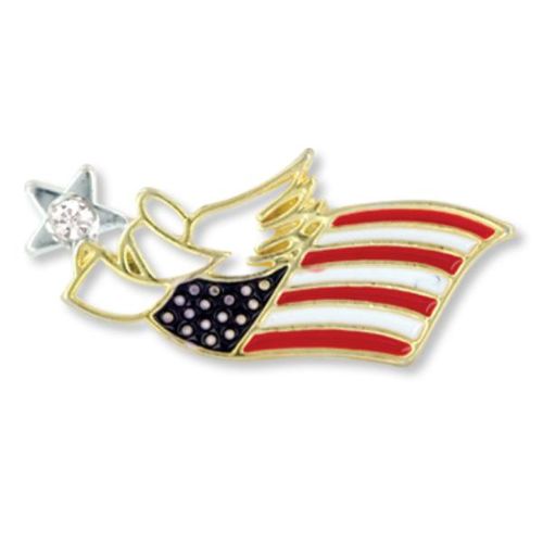 Wings and Wishes Patriotic Angel Pin Case Pack 28