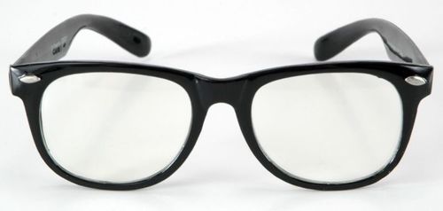 Glasses Blues Black/Clear