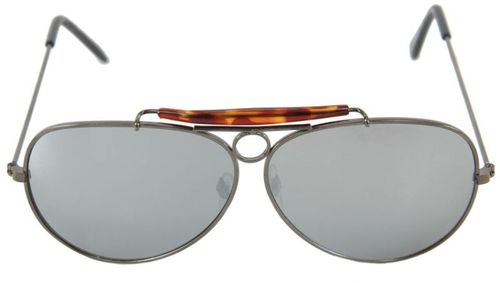 Glasses Aviator Gunmetal Mirror