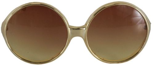 Glasses Superfly Gold Brown Yellow