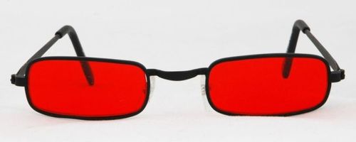 Glasses Vampire Black Red Case Pack 2