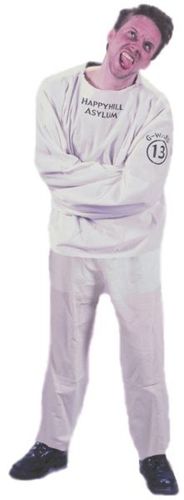Happy Hill Asylum Men's Costume- One Size