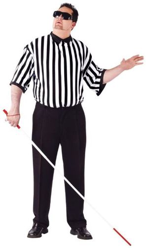 Blind Referee Adult Plus