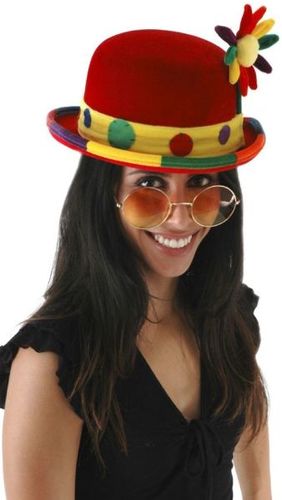 Hat Clown Bowler