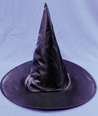 Halloween Witch Hat Taffeta Case Pack 2