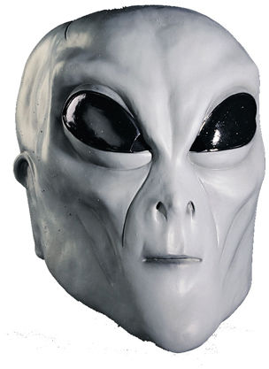 Alien Grey Mask
