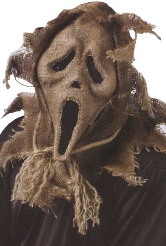 Ghost Face Scarecrow Mask
