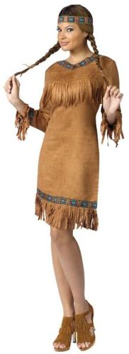 Women's Costume: American Indian Woman- Small/Medium