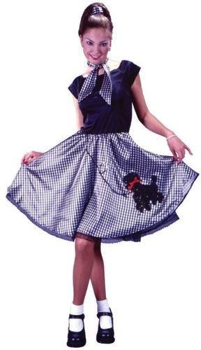 Women's Costume: Bobby Soxer- Small/Medium