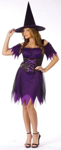 Women's Costume: Dark Witch- Medium/Large