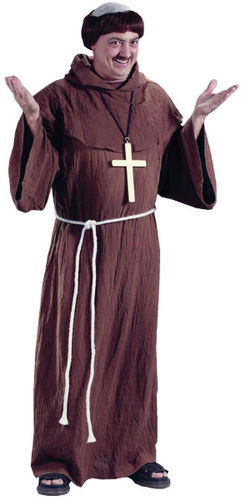 Medieval Monk Men's Costume- One Size