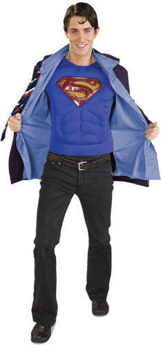 Men's Costume: Clark Kent/Superman- Standard