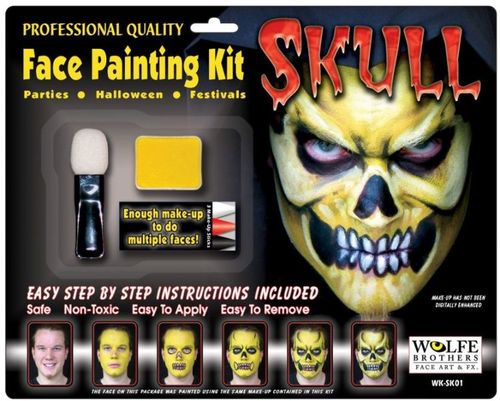 Skull Makeup Kit Wolfe Bros
