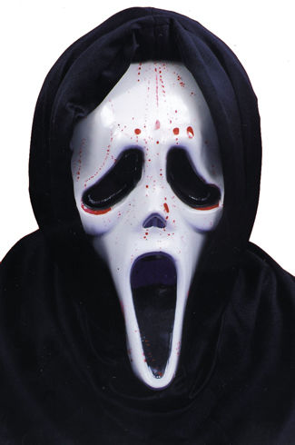 Scream Mask w/Blood And Pump