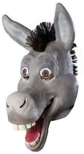 Shrek Donkey Latex Mask