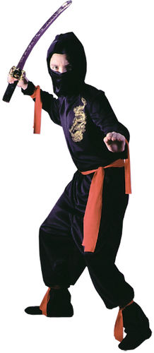 Black Ninja Child Medium