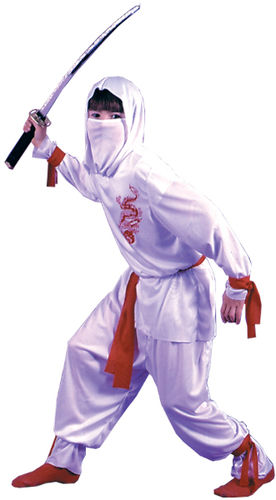 White Ninja Deluxe Child Med