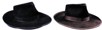 Gangster Hat Brown Small