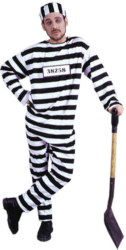 Men's Convict Costume Standard