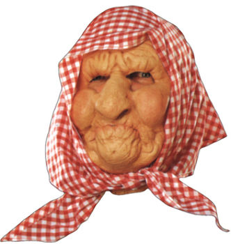 Old Lady w/Scarf