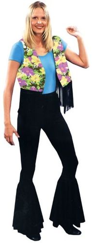 Women's Costume Top: 1970's Fringed Vest