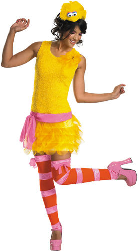 Women's Costume: Big Bird Sassy- Medium