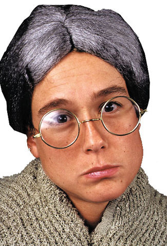 Glasses Granny Deluxe Round Case Pack 2