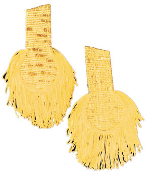 Epaulettes Gold Pair