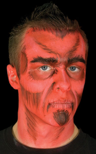 Devil Costume Makeup Stack- Carded