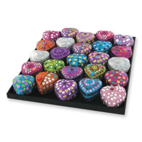 Bogart Heart Shaped Trinket Boxes Case Pack 75