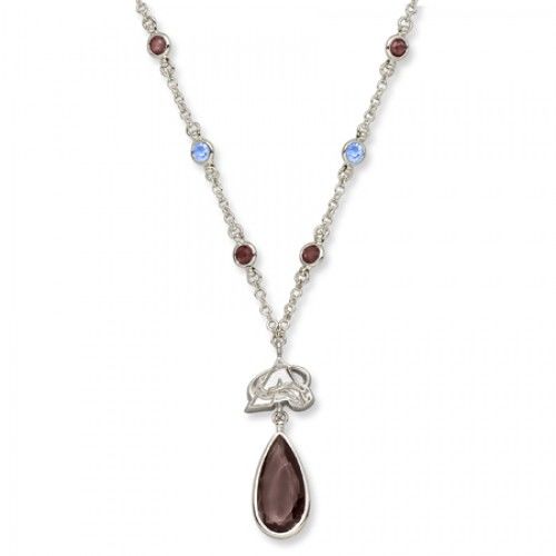Colorado Avalanche Avalanche Necklace - Red Crystal