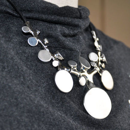 Hmong Influenced Necklace Collar Tree Into Spirit Jewelry