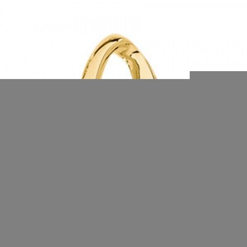 14k Yellow Gold Modern Chain Slide New