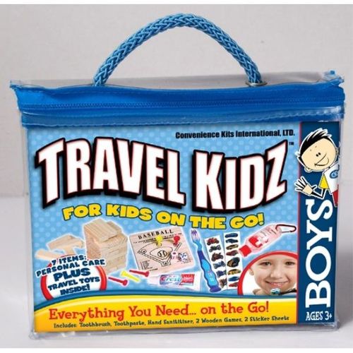 Kidz On The Go Travel Kit For Boys Case Pack 6