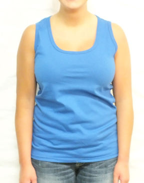 Ladies Blue Tank Top Case Pack 7