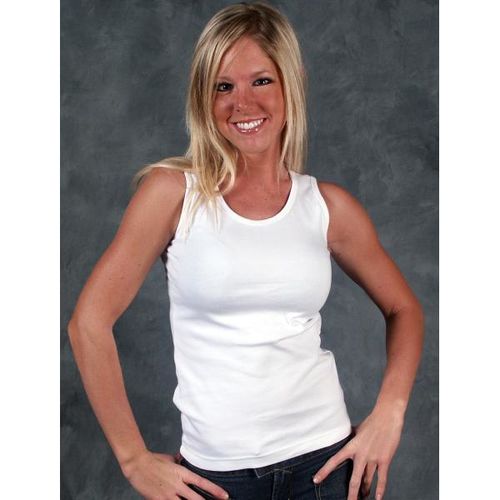 Ladies White Tank Top Case Pack 13