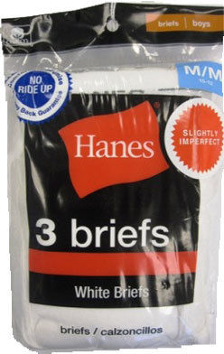 Hanes Boy's Briefs Case Pack 30