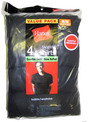 Hanes Men's Colored T-Shirts Case Pack 30