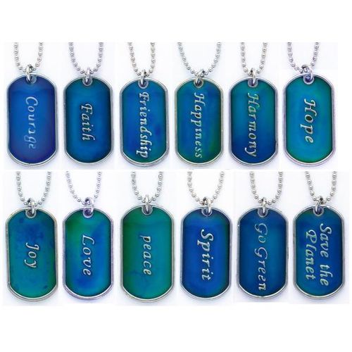 Inspirational Mood Neckalces 18"" Case Pack 12