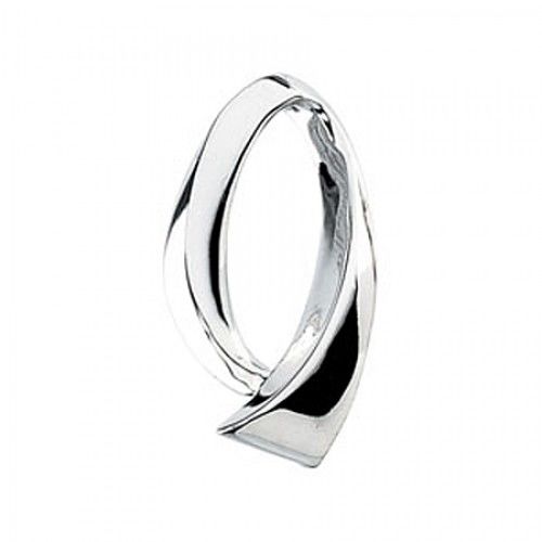 Chain Slide Pendant in Sterling Silver