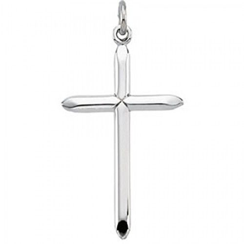 Holy Cross Pendant - 35mm - Sterling Silver - Christian