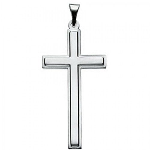 Holy Cross Pendant in Genuine Platinum - 4.4 Grams