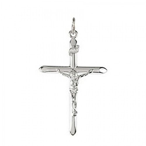 Humble Sterling Silver Crucifix Pendant - 8.3 Grams
