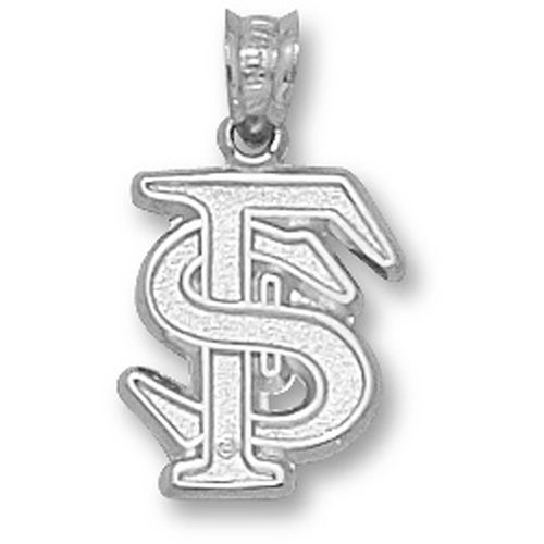 Sterling Silver Florida State Univ. Seminoles Logo Pendant