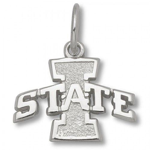 Sterling Silver Iowa State Univ. Cyclones Pendant