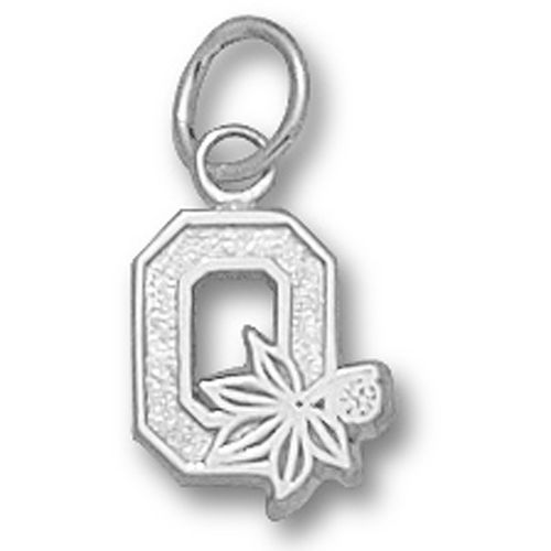 Sterling Silver Ohio State Univ. Buckeyes Pendant