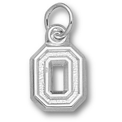 Sterling Silver Ohio State Univ. Buckeyes ""O"" Pendant