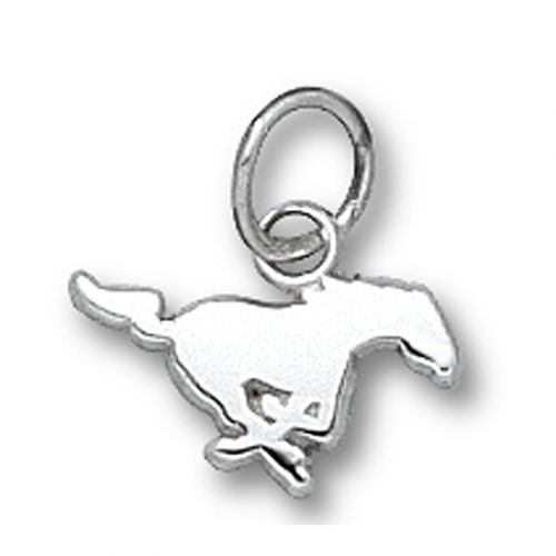 Southern Methodist Univ. Mustangs Pendant - 925 Silver