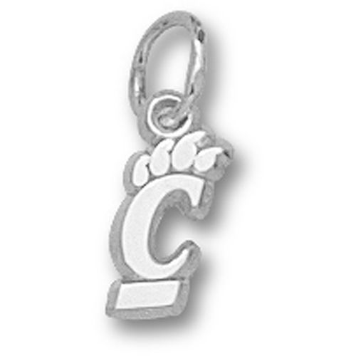 Univ. of Cincinnati Bearcats Pendant - Sterling Silver